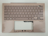 Carcasa superioara cu tastatura palmrest Laptop, Asus, ZenBook S 13 OLED UM5302TA, 90NB0WA6-R30UI1, iluminata, layout US