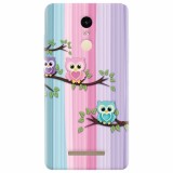 Husa silicon pentru Xiaomi Remdi Note 3, Cute Owl