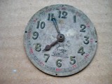 A961-Cadran Roskopf Patent vechi ceas buzunar barbat, metal cu tren.