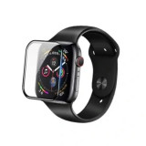 Cumpara ieftin Folie Sticla Nillkin 3D pentru Apple Watch 44mm Series 4/5/6 / Watch SE Negru