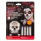 Set Machiaj Dead Skull, Multicolor, 4 Bucăți