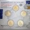 GERMANIA 2012 - 5 x 2 euro com. Castelul Neuschwanstein -A,D,F,G,J -blister/BU
