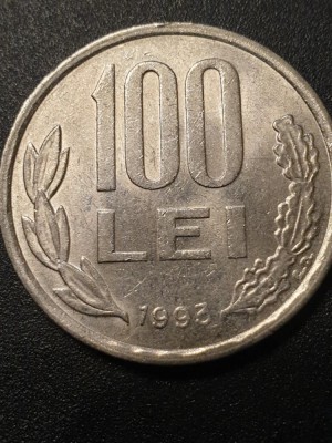 R1 100 lei 1993 UNC- foto