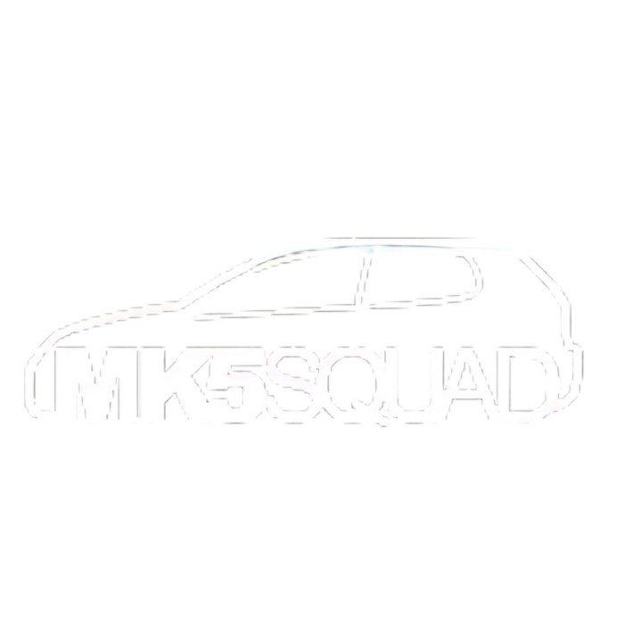 Sticker Auto Volkswagen Golf 5 Squad