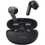 Casti Trust Yavi TR-25298, Handsfree, Negru