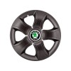 Set 4 Capace Roti 14 inchi (R14) Bis Negru, Compatibile Cu Skoda, Autohelix MSA