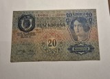 20 Korona Coroane 1913 Timbru Special Romania