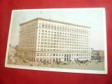 Ilustrata SUA 1913 Wanamaker Building Philadelphia circ. la Bucuresti