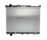 Radiator racire Suzuki Grand Vitara, 01.2001-2005, motor 2.0 TD, 63/68/80 kw, diesel, cutie automata, cu/fara AC, 598x425x26 mm, SRLine, aluminiu bra