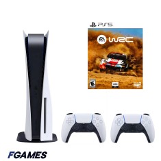 Consola Sony Playstation 5, Ps5 Disk Edition 825gb + Doua Controllere + Wrc 5 PlayStation 5, Second-Hand