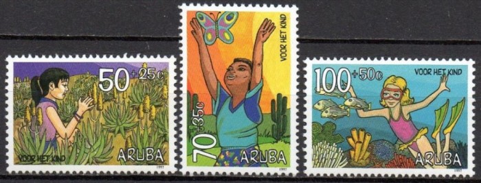 ARUBA 1997 COPII PROTECTIA COPILULUI