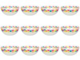Set boluri, 12 piese, 3.3 l, Plastic, Alb