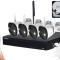 Kit supraveghere video complet, Wireless, 4 camere Imou Full Color, LED 30 m, Microfon si difuzor, Sirena, NVR, HDD 1TB SafetyGuard Surveillance