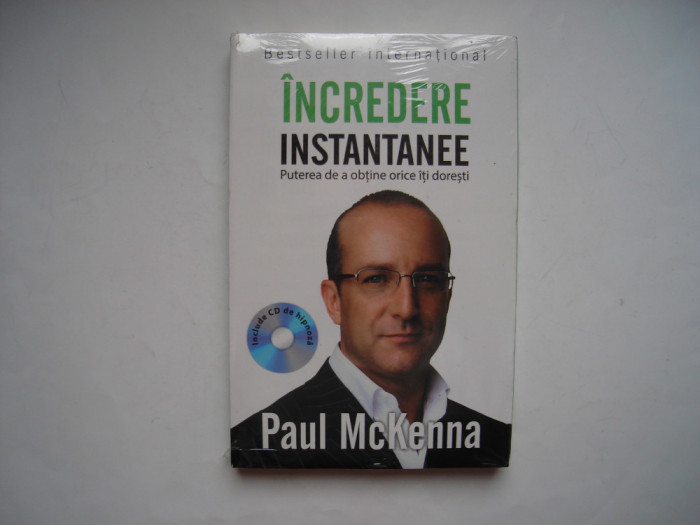 Incredere instantanee (cu CD) - Paul McKenna