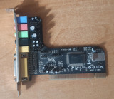 Placă de sunet 5.1 pentru PC - slot PCI