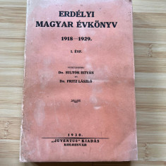 SULYOK ISTVAN - ERDELYI MAGYAR EVKONYV - 1930 - ED. I