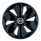 Set 4 capace roti pentru Kia, model Roco Black, R14