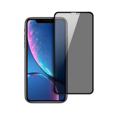 Folie de sticla 5D Apple iPhone XR, Privacy Glass , folie securizata duritate 9H foto