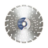 Disc diamantat turbo segmentat 300x30mm, segment 10mm pentru beton armat, pavele, boltari, piatra dura Breckner Germany