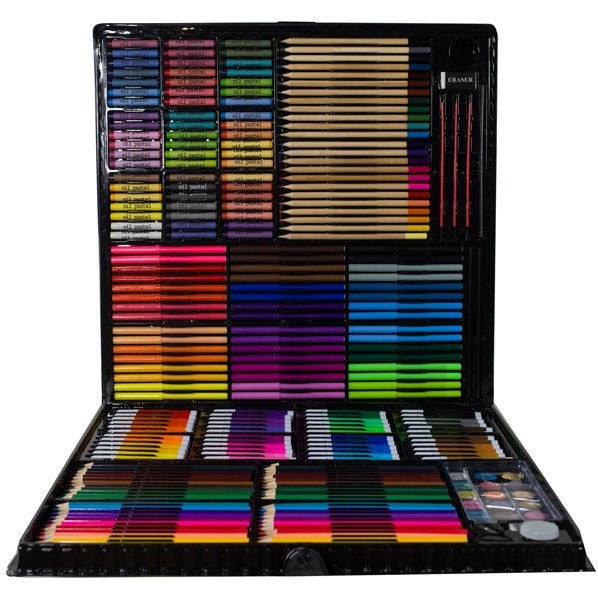 Set artistic, 258 piese, Carcasa depozitare