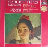Vinil Narciso Yepes Francisco Tarrega - Recital Chitara Clasica LP CID 1981 (Villa-Lobos, Albeniz, Falla)