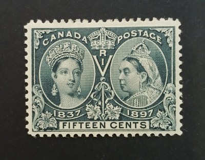 CANADA-1897-Jubileul-50 ct.-ultra-MH/*-cote+190$ foto