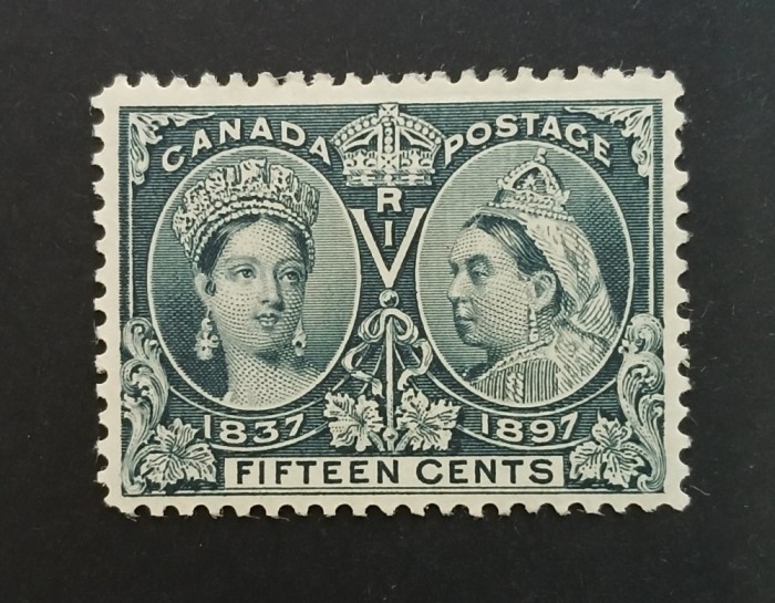 CANADA-1897-Jubileul-50 ct.-ultra-MH/*-cote+190$