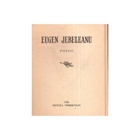 Eugen Jebeleanu - Poezii - 111080