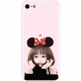 Husa silicon pentru Apple Iphone 6 Plus, Girly 002