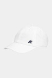 K-Way șapcă de baseball din bumbac culoarea alb, neted, K81433W