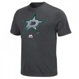 Dallas Stars tricou de bărbați Raise the Level grey - M, Majestic