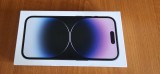 CUTIE IPHONE 14 PRO DEEP PURPLE MODEL A2890 , CU CHEITA SIM , CUTIE GOALA !!