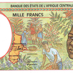 Statele Africii Centrale 1 000 Franci (F) Camerun 2 000 P-302Ff UNC