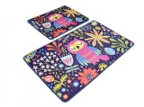 Set 2 Covorase de Baie Owls Garden, Chilai Home