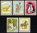 CIAD 1973 - Animale domestice / serie completa MNH, Nestampilat