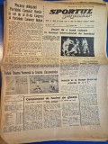 ziarul sportul popular 14 noiembrie 1966 - fotbal - dinamo bucuresti in fruntea clasamentului