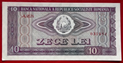Romania 10 lei 1966 seria 984 stare foarte buna ** foto