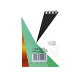 CASA OFFICE Bloc Notes Dublu Spiralat A6, Foi Aritmetica, 50 File,55-60 g/m&sup2; , Coperta Multicolor