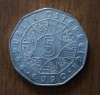 Moneda Argint Austria 5 Euro 2003 Puterea Apei, Stare Buna