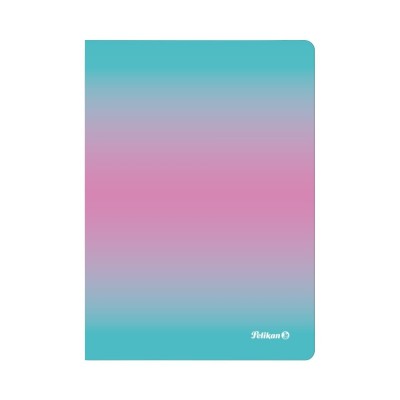 CAIET A5 COLOR EDITION 80 FILE, HARTIE 70G/MP, PATRATELE, CULOARE ROZ/MENTA foto