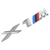 Emblema Portbagaj BMW X1M, X1, X3, X5, X6, Crom, ABS, 22x3 cm