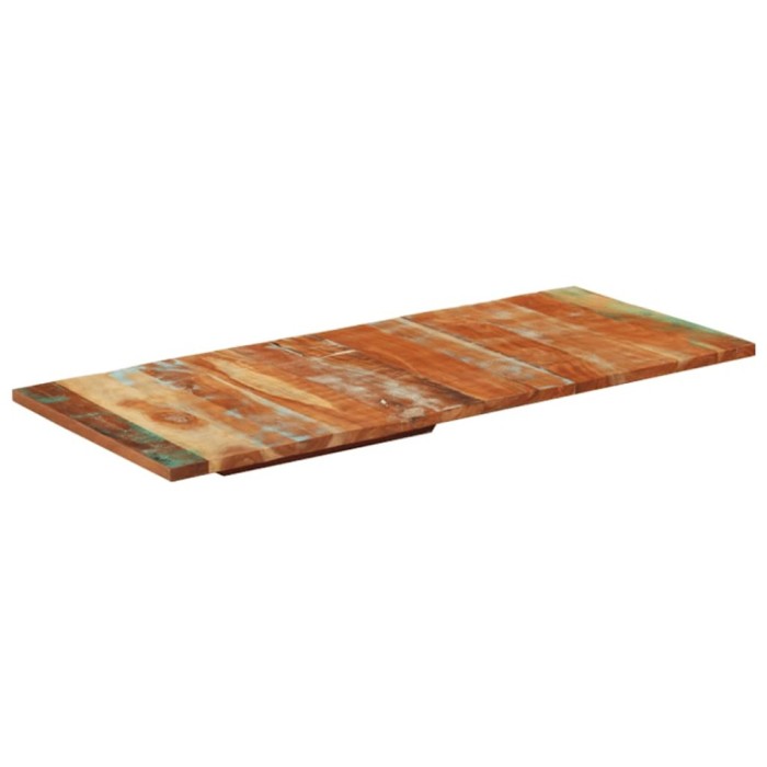 vidaXL Blat masă dreptunghiular 60x140cm, 25-27mm, lemn masiv reciclat 286058