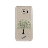 Husa SAMSUNG Galaxy S6 - Beeyo Blossom (Bej), Plastic, Carcasa