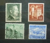 Lot 4 Timbre Vechi WW2 Germania al Treilea Reich 1938-1943 - Luftfeldpost Ju-52, Hitler, Anschluss -A228