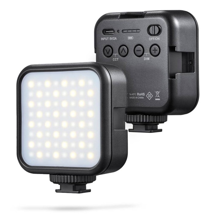 Kit foto polarizat tatuaje CPL &ndash; Lentilă ND + Film A4 + Lampă LED - Lampa Mini