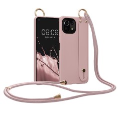 Husa Kwmobile pentru Xiaomi Mi 11 Lite 5G/11 Lite 5G NE, Silicon, Roz, 57331.193 foto