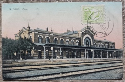 Ramnicul Sarat, Gara// CP foto