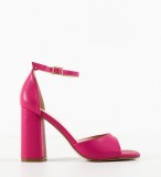 Cumpara ieftin Sandale cu toc Santo Fuchsia