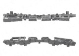 Absorber bara spate Renault Scenic/Grand Scenic, 10.2016- Plastic, Polipropilena (Pp)