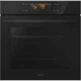 Cuptor incorporabil Haier H6 ID48M5YTB, 78 litri, WiFi, clasa A++, ghidaj telescopic, softclose, 26 functii, video camera, sonda pentru controlul temp